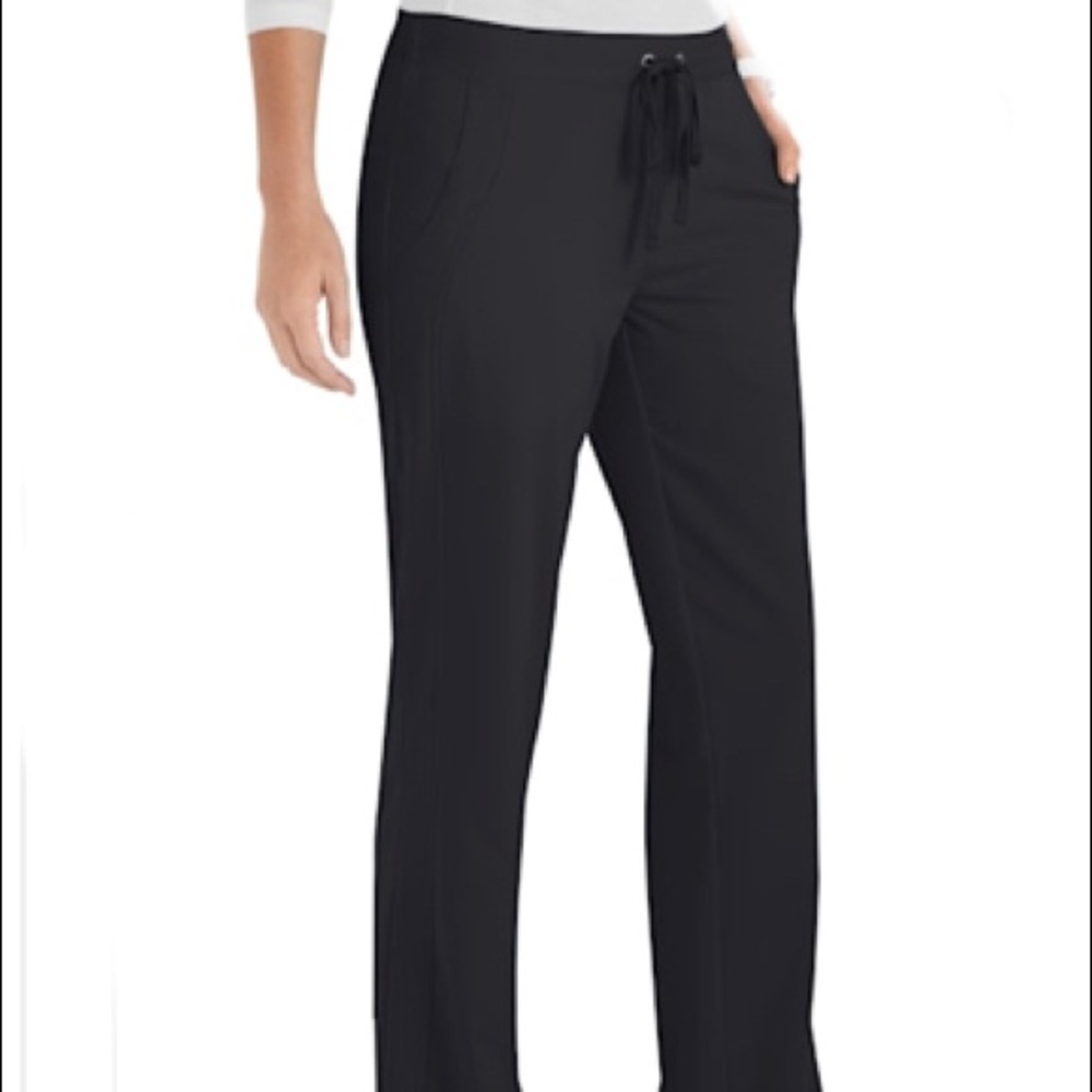 Healing Hands Purple Label: Taylor 2 pocket XS drawstring scrubs (color black)